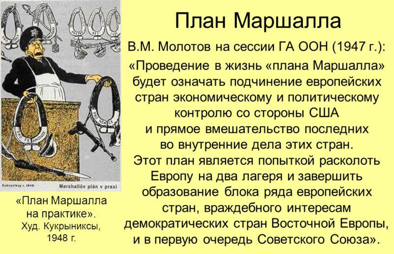 План Маршала | lemur59.ru